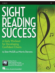 Stan McGill: Sight-Reading Success - A Daily Workout for Developing Confident Choirs TB (noty na zpěv)(+audio)