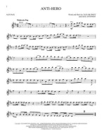 Taylor Swift: Selections from Midnights & The Tortured Poets Department (noty na altsaxofon)(+audio)