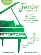Junior Performer: Piano Pieces and Exercises - Grade 3, 4 , 5 (noty na klavír)