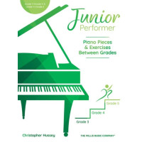 Junior Performer: Piano Pieces and Exercises - Grade 3, 4 , 5 (noty na klavír)