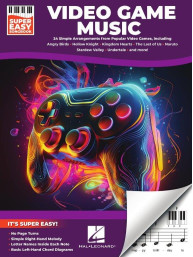 Super Easy Songbook: Video Game Music (noty na super snadný klavír)