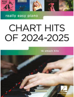 Really Easy Piano: Chart Hits of 2024-2025 - 16 Smash Hits (noty na snadný klavír)