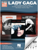 Super Easy Songbook: Lady Gaga (noty na super snadný klavír)