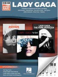 Super Easy Songbook: Lady Gaga (noty na super snadný klavír)