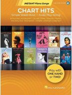 Instant Piano Songs: Chart Hits (noty na snadný klavír)(+audio)