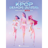 KPop Demon Hunters (noty na klavír, zpěv, akordy)