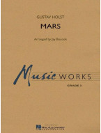 Gustav Holst: Mars from The Planets (noty pro koncertní orchestr, party, partitura)