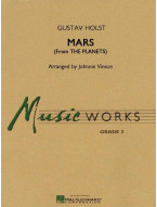 Gustav Holst: Mars from The Planets (noty pro koncertní orchestr, party, partitura)