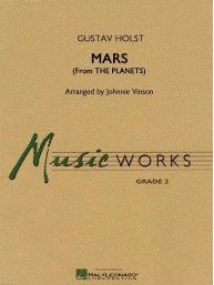 Gustav Holst: Mars from The Planets (noty pro koncertní orchestr, party, partitura)