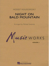 M.P. Musorgskij: Night on Bald Mountain (noty pro koncertní orchestr, party, partitura)