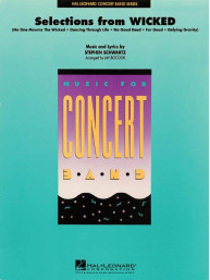 Stephen Schwartz: Selections from Wicked (noty pro koncertní orchestr, party, partitura)