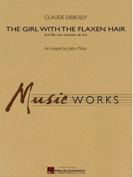Claude Debussy: The Girl with the Flaxen Hair (noty pro koncertní orchestr, party, partitura)