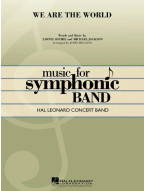 Lionel Richie & Michael Jackson: We Are the World (noty pro symfonický orchestr, party, partitura)