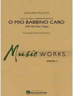 Giacomo Puccini: O Mio Babbino Caro (noty pro koncertní orchestr, party, partitura)