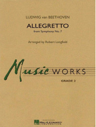 Ludwig van Beethoven: Allegretto from Symphony No.7 (noty pro koncertní orchestr, party, partitura)