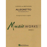 Ludwig van Beethoven: Allegretto from Symphony No.7 (noty pro koncertní orchestr, party, partitura)