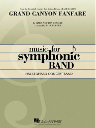 James Newton Howard: Grand Canyon Fanfare (noty pro symfonický orchestr, party, partitura)