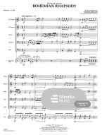 Queen: Bohemian Rhapsody (noty pro dechový žesťový orchestr, party, partitura)