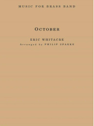 Eric Whitacre: October (noty pro dechový žesťový kvintet, party, partitura)