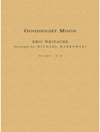 Eric Whitacre: Goodnight Moon (noty pro koncertní orchestr, party, partitura)
