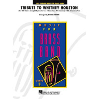 Tribute To Whitney Houston (noty pro dechový žesťový orchestr, party, partitura)