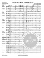 Gustav Holst: I Vow To Thee, My Country (noty pro 5-členný flexibilní orchestr, party, partitura)