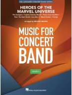Heroes of the Marvel Universe (noty pro koncertní orchestr, party, partitura)
