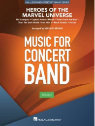 Heroes of the Marvel Universe (noty pro koncertní orchestr, party, partitura)