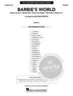 Barbie's World (noty pro dechový žesťový orchestr, party, partitura)