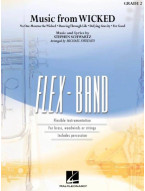 Stephen Schwartz: Music from Wicked (noty pro flexibilní orchestr, party, partitura)
