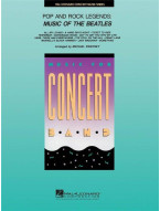 Pop and Rock Legends: Music of the Beatles (noty pro koncertní orchestr, party, partitura)