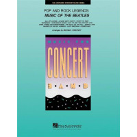 Pop and Rock Legends: Music of the Beatles (noty pro koncertní orchestr, party, partitura)