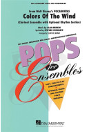 Colors of the Wind from Pocahontas (noty pro klarinetový orchestr, party, partitura)