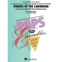 Pirates of the Caribbean: The Curse of The Black Pearl (noty pro dechový žesťový orchestr, party, partitura)