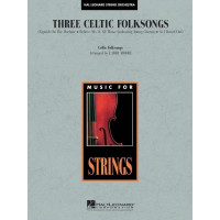 Three Celtic Folksongs (noty pro smyčcový orchestr, party, partitura)