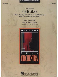 John Kander: Chicago (noty pro symfonický orchestr, party, partitura)