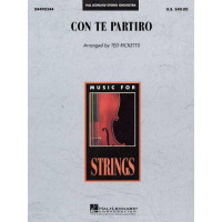 Andrea Bocelli: Con te Partiro (noty pro smyčcový orchestr, party, partitura)
