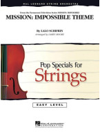 Mission: Impossible Theme (snadné noty pro smyčcový orchestr, party, partitura)