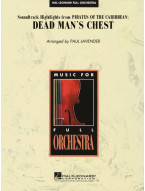 Dead Man's Chest from Pirates of the Carribbean (noty pro symfonický orchestr, party, partitura)