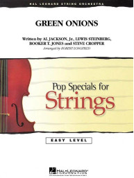 Booker T. & the M.G.'s: Green Onions (snadné noty pro smyčcový orchestr, party, partitura)