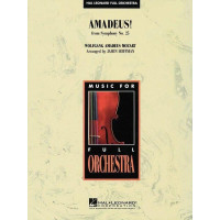 W.A. Mozart: Amadeus! (noty pro symfonický orchestr, party, partitura)