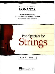 Bonanza - Theme from the TV Series (snadné noty pro smyčcový orchestr, party, partitura)