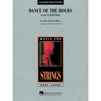Amilcare Ponchielli: Dance of the Hours (snadné noty pro smyčcový orchestr, party, partitura)