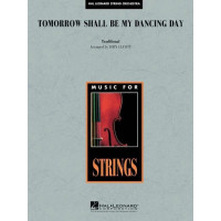 Tomorrow Shall Be My Dancing Day (noty pro smyčcový orchestr, party, partitura)