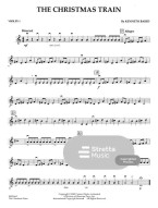 Kenneth Baird: The Christmas Train (snadné noty pro smyčcový orchestr, party, partitura)