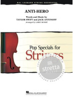 Taylor Swift: Anti-Hero (noty pro smyčcový orchestr, party, partitura)