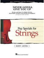 Rick Astley: Never Gonna Give You Up (snadné noty pro smyčcový orchestr, party, partitura)