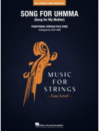 Song for UhmMa (snadné noty pro smyčcový orchestr, party, partitura)