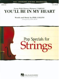 Phil Collins: You'll be in my Heart from Tarzan (noty pro smyčcový orchestr, party, partitura)