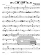 Phil Collins: You'll be in my Heart from Tarzan (noty pro smyčcový orchestr, party, partitura)